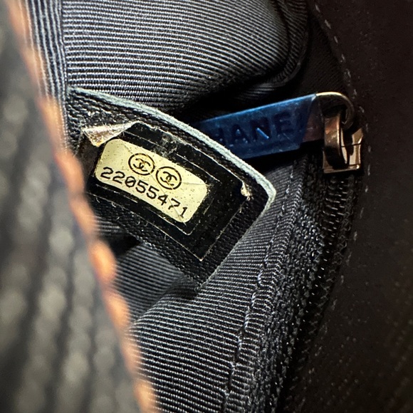 Chanel Blue Denim CC Flap Bag - Picture 7 of 7